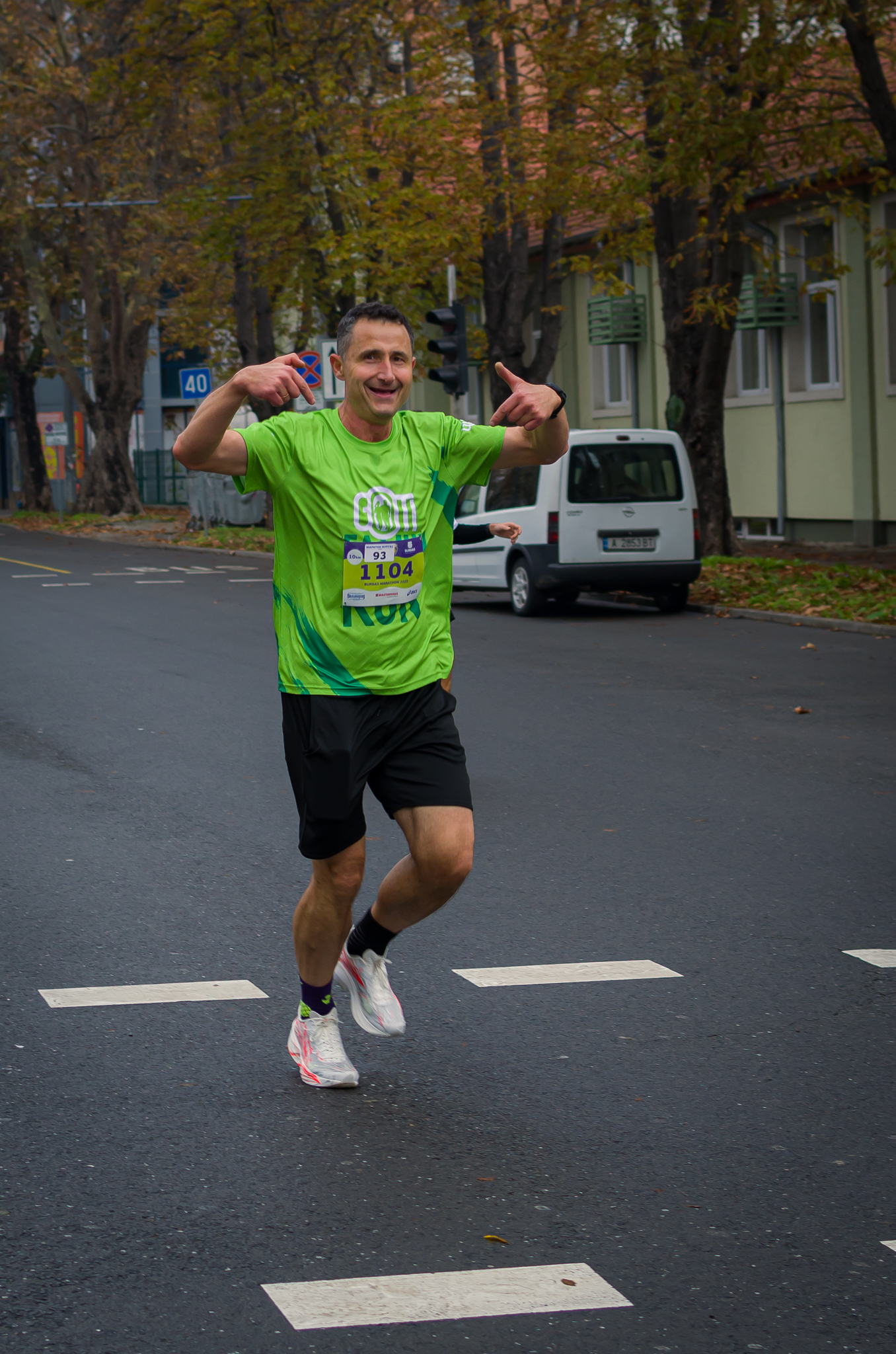 Бегач от GOTi Family Run на маратон